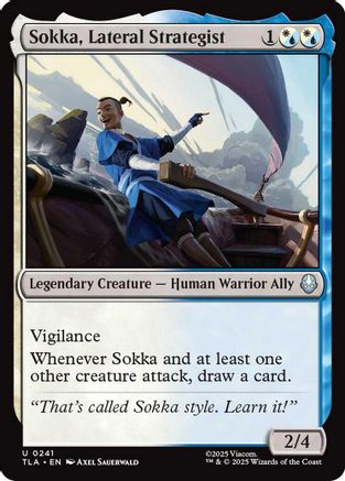 Sokka, Lateral Strategist (TLA-241) - Avatar: The Last Airbender - for just $0.05! 