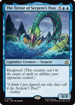 The Terror of Serpent's Pass (TLE-225) - Avatar: The Last Airbender: Eternal-Legal Foil - for just $0.13! 