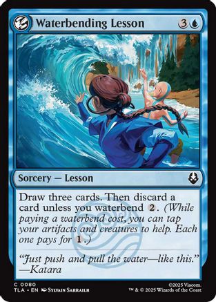 Waterbending Lesson (TLA-080) - Avatar: The Last Airbender - for just $0.05! 