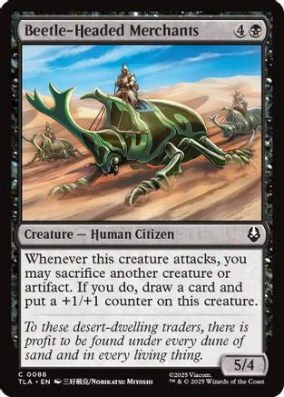 Beetle-Headed Merchants (TLA-086) - Avatar: The Last Airbender Foil - for just $0.02! 