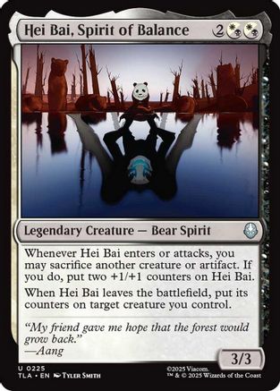 Hei Bai, Spirit of Balance (TLA-225) - Avatar: The Last Airbender - for just $0.06! 