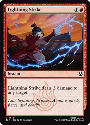 Lightning Strike (TLA-146) - Avatar: The Last Airbender - for just $0.05! 