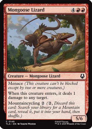 Mongoose Lizard (TLA-148) - Avatar: The Last Airbender - for just $0.01! 