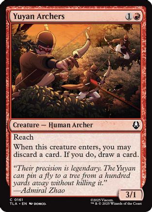 Yuyan Archers (TLA-161) - Avatar: The Last Airbender - for just $0.03! 