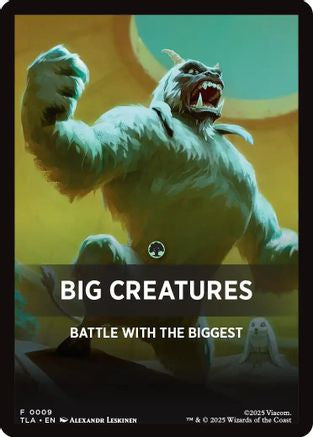 Big Creatures Theme Card (TLA-009) - Avatar: The Last Airbender - for just $0.07! 