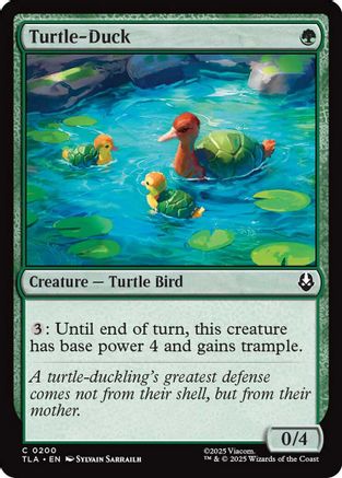 Turtle-Duck (TLA-200) - Avatar: The Last Airbender Foil - for just $0.05! 