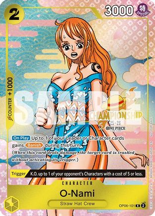 O-Nami (CS 25-26 Event Pack) (OP06-101) - One Piece Promotion Cards Foil - for just $60.48! 