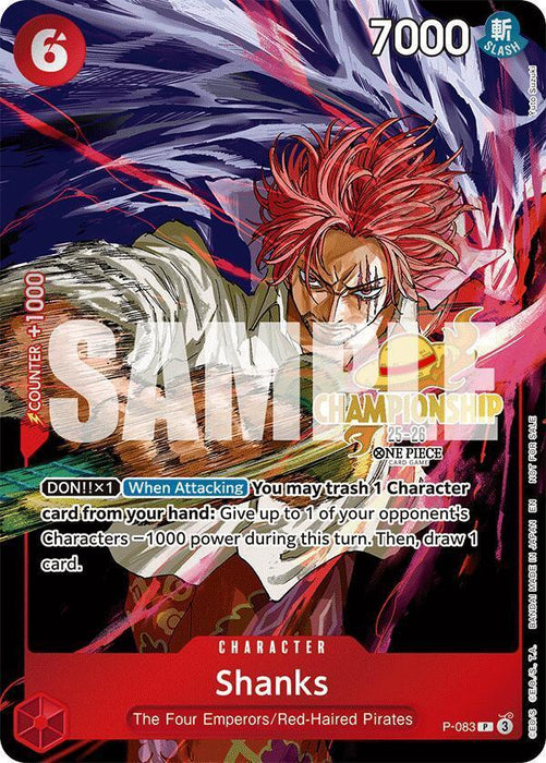 Shanks (CS 25-26 Event Pack) [One Piece Promotion Cards] - for just $23.90! 