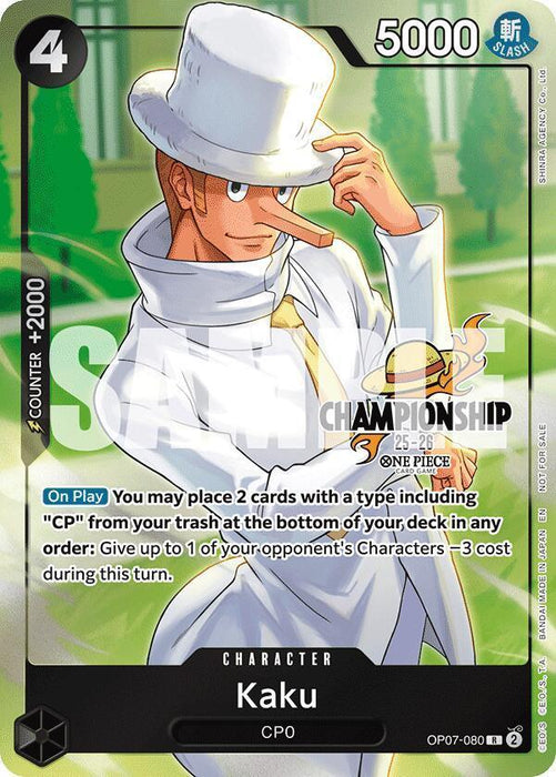 Kaku (CS 25-26 Celebration Pack) [One Piece Promotion Cards] - for just $5.10! 
