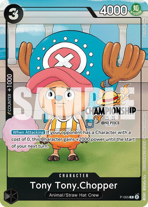 Tony Tony.Chopper (CS 25-26 Event Pack Finalist Ver.) [One Piece Promotion Cards] - for just $273.35! 