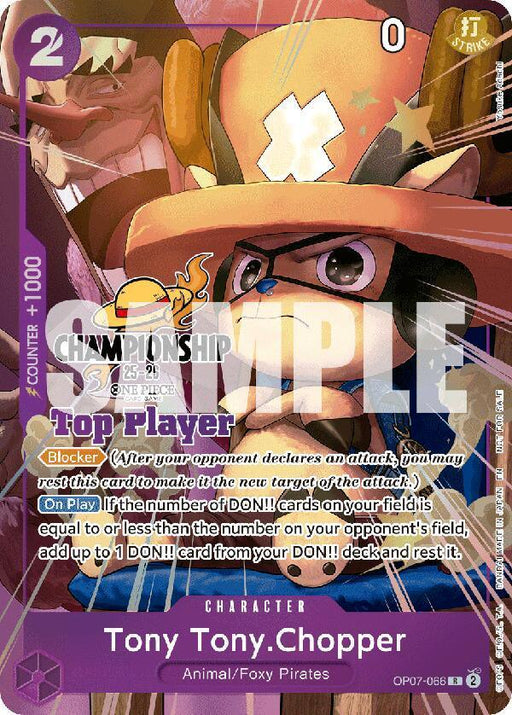 Tony Tony.Chopper (CS 25-26 Top Player Pack) [One Piece Promotion Cards] - for just $800! 