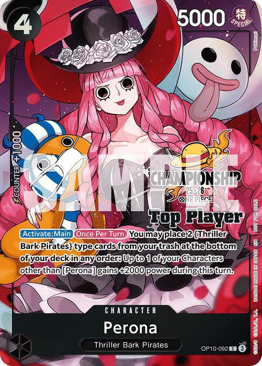 Perona (CS 25-26 Top Player Pack) [One Piece Promotion Cards] - for just $175! 