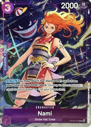 Nami (Premium Card Collection -Best Selection Vol. 4-) (OP09-070) - One Piece Promotion Cards Foil - for just $46.10! 