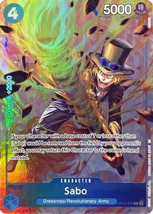 Sabo (Premium Card Collection -Best Selection Vol. 4-) (OP10-049) - One Piece Promotion Cards Foil - for just $3.83! 