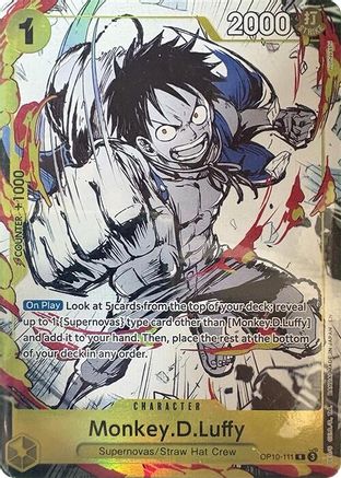 Monkey.D.Luffy (Premium Card Collection -6 assort vol.1-) (OP10-111) - One Piece Promotion Cards Foil - for just $26.77! 