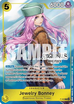 Jewelry Bonney (Online Regional Participation Pack 2025 Vol.2) (P-085) - One Piece Promotion Cards Foil - for just $11.53! 