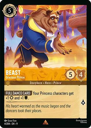 Beast - Gracious Prince (4/204) - Fabled Cold Foil - for just $0.26! 