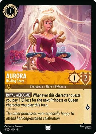 Aurora - Holding Court (6/204) - Fabled Cold Foil - for just $0.35! 