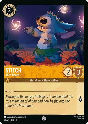 Stitch - Alien Dancer (9/204) [Fabled] - for just $0.10! 