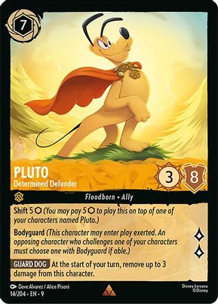 Pluto - Determined Defender (14/204) - Fabled - for just $0.03! 