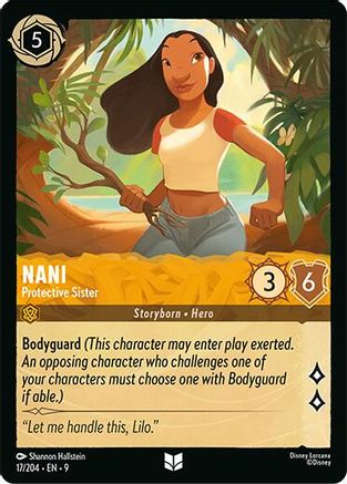 Nani - Protective Sister (17/204) - Fabled - for just $0.03! 