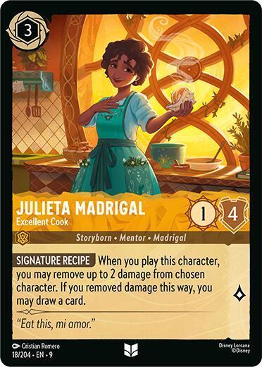 Julieta Madrigal - Excellent Cook (18/204) [Fabled] - for just $0.10! 
