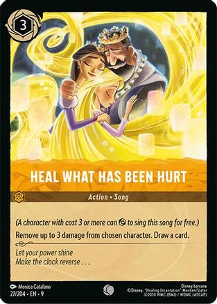 Heal What Has Been Hurt (27/204) - Fabled Cold Foil - for just $0.06! 