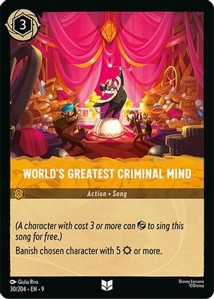 World's Greatest Criminal Mind (30/204) - Fabled - for just $0.03! 