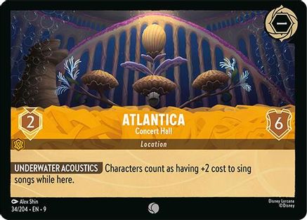 Atlantica - Concert Hall (34/204) - Fabled - for just $0.03! 