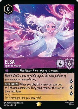 Elsa - Spirit of Winter (43/204) - Fabled - for just $0.48! 