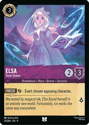 Elsa - Snow Queen (53/204) - Fabled - for just $0.03! 