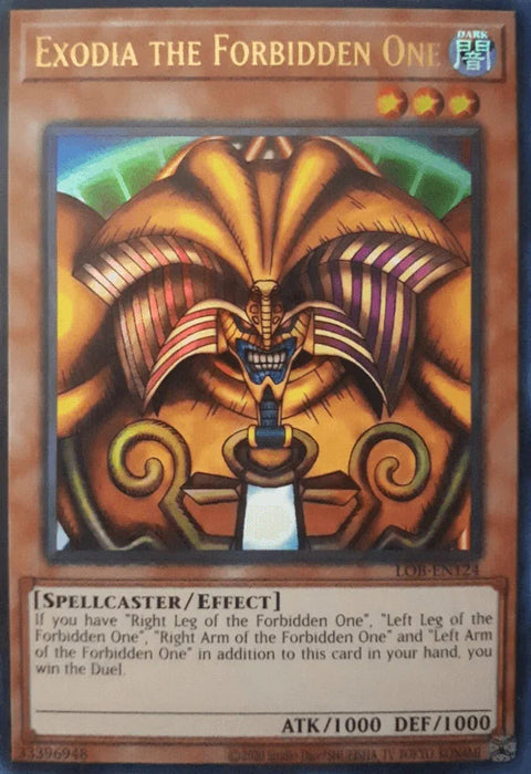 Exodia the Forbidden One (25th Anniversary) [LOB-EN124] Ultra Rare - for just $9.05! 