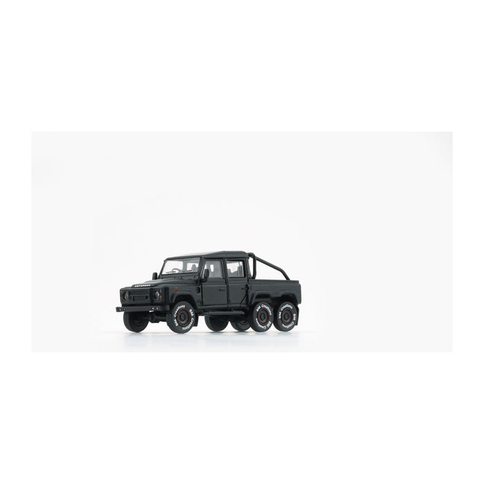 BM Creations 2016 Land Rover Defender 110 Pick Up 6x6 Off Road Matte Blk RHD 1:64 64B0339 - Just $24.99! Shop now at Retro Gaming of Denver