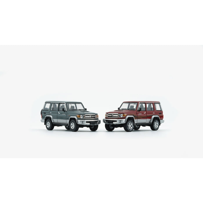 BM Creations Toyota Land Cruiser LC76 Dark Red / Dark Grey - RHD 1:64 - Just $23.99! Shop now at Retro Gaming of Denver