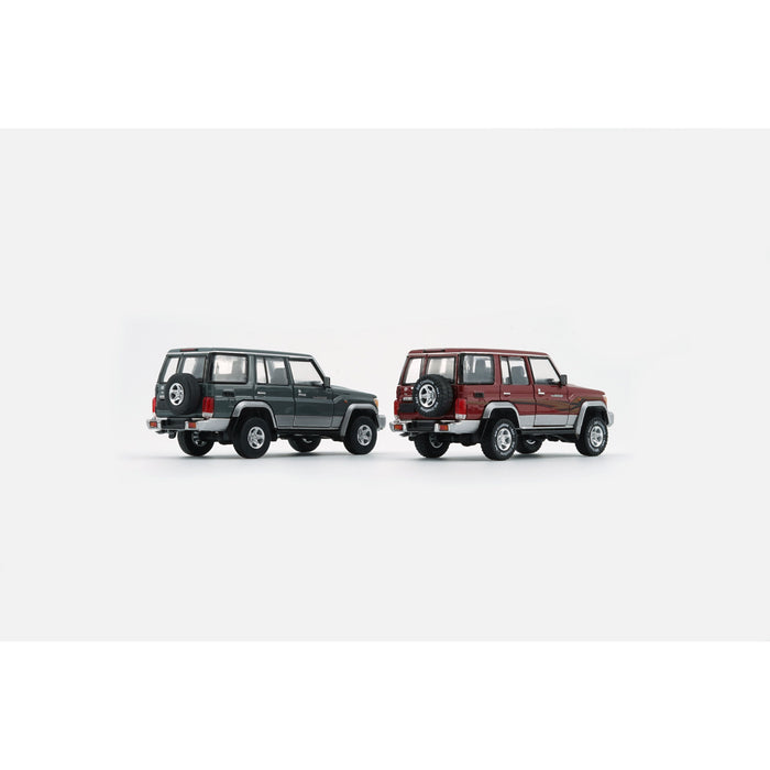 BM Creations Toyota Land Cruiser LC76 Dark Red / Dark Grey - RHD 1:64 - Just $23.99! Shop now at Retro Gaming of Denver