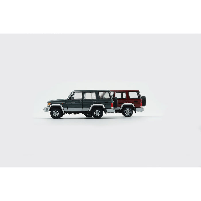 BM Creations Toyota Land Cruiser LC76 Dark Red / Dark Grey - RHD 1:64 - Just $23.99! Shop now at Retro Gaming of Denver