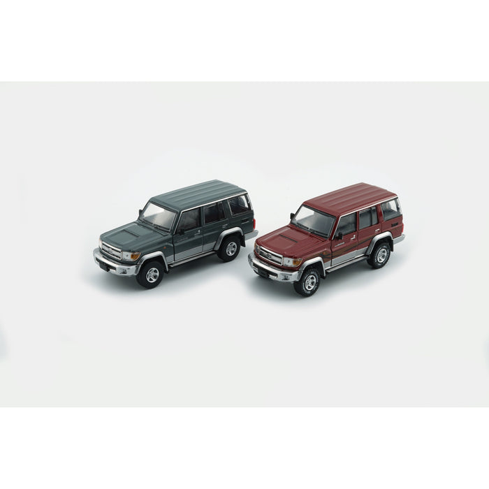 BM Creations Toyota Land Cruiser LC76 Dark Red / Dark Grey - RHD 1:64 - Just $23.99! Shop now at Retro Gaming of Denver