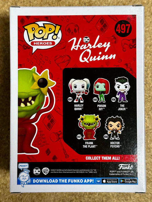 Funko Pop! DC Heroes Frank The Plant #497 Harley Quinn The Animated Series 2023 - for just $12! 