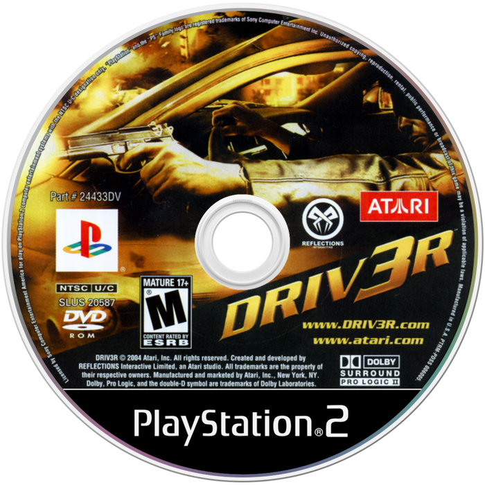 Driver 3 – PlayStation 2 (PS2) - for just $11.99! 