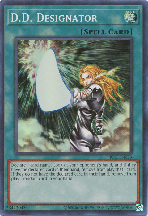 D.D. Designator (25th Anniversary) [IOC-EN039] Super Rare - for just $0.40! 
