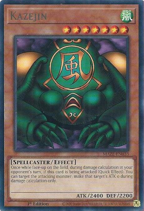 Kazejin [MAZE-EN033] Rare - for just $0.10! 