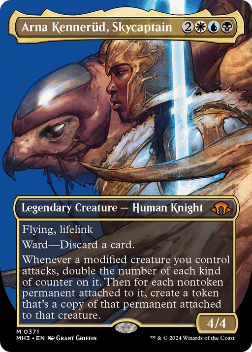 Arna Kennerud, Skycaptain (Borderless) (MH3-371) - Modern Horizons 3 (Borderless) - for just $0.31! 