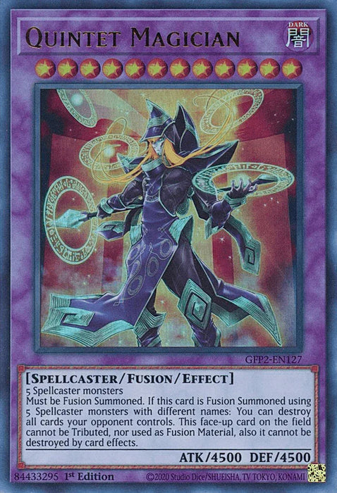 Quintet Magician [GFP2-EN127] Ultra Rare - for just $0.60! 