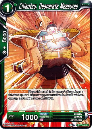Chiaotzu, Desperate Measures (BT7-064) [Assault of the Saiyans] - for just $0.10! 