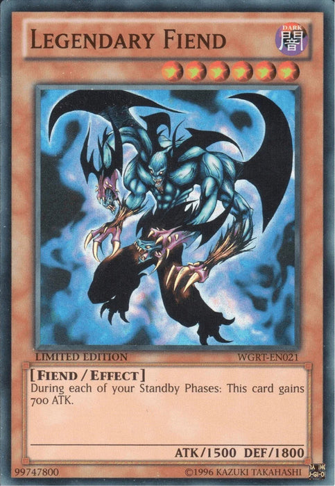 Legendary Fiend [WGRT-EN021] Super Rare - for just $0.10! 