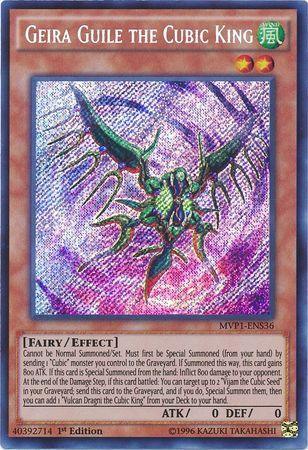 Geira Guile the Cubic King [MVP1-ENS36] Secret Rare - for just $0.10! 