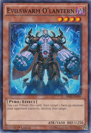 Evilswarm O'lantern [BP03-EN099] Shatterfoil Rare - for just $0.15! 