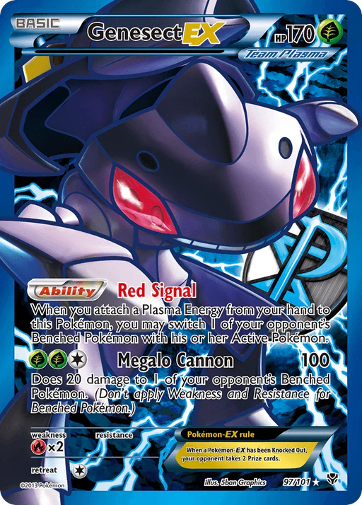 Genesect EX (97/101) [Black & White: Plasma Blast] - for just $116.95! 