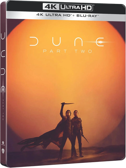 Dune: Part Two - Limited Double Steelbook Collector’s Edition (4K Ultra HD + Blu-ray) Numbered /2000 - for just $163.99! 