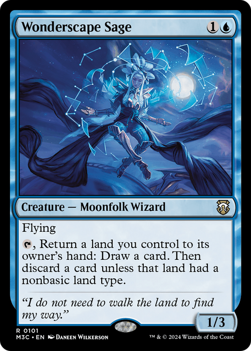 Wonderscape Sage (M3C-101) - Modern Horizons 3 Commander - for just $0.05! 